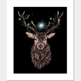 Stag Posters and Art